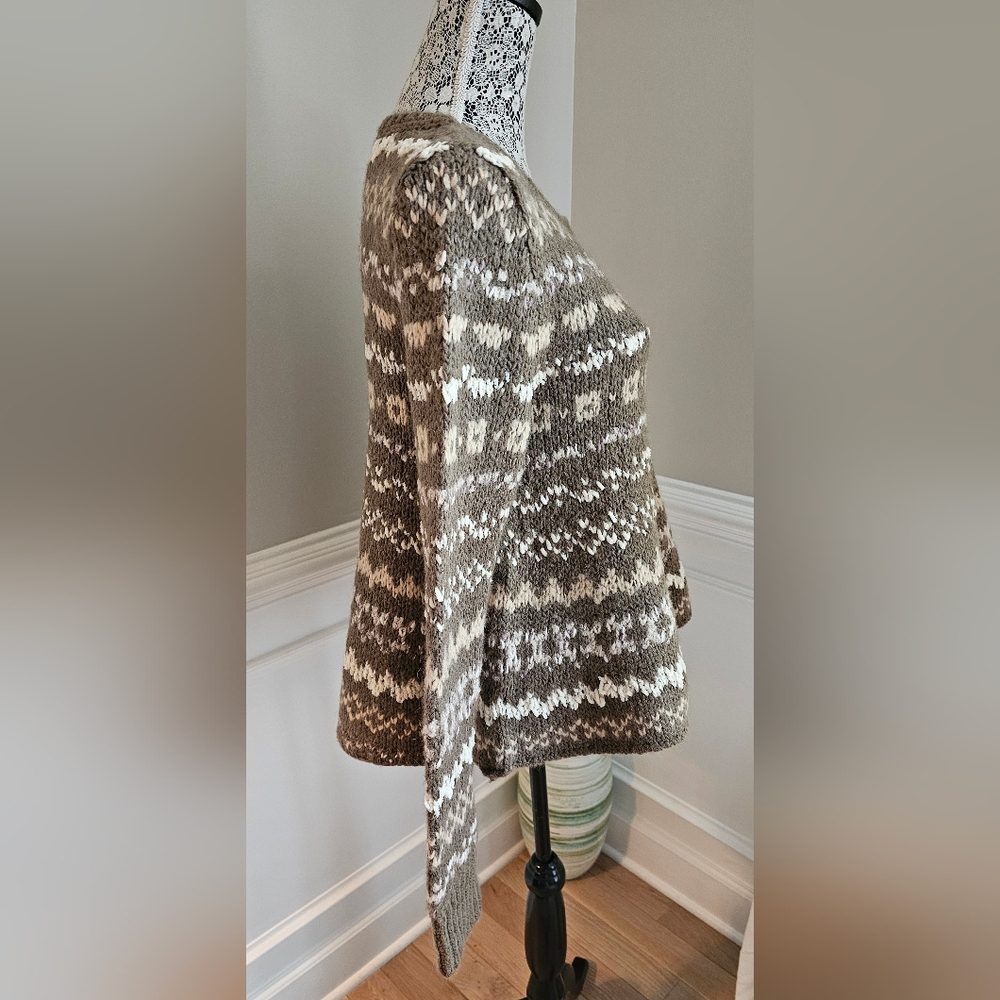 Free People Through The Storm Wool Sweater Generous Small - Picture 7 of 9